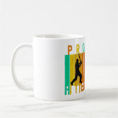 プロヒッターのバスマンクリケット選手 – クリケット愛好家 コーヒーマグカップ (左)