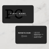 プロビジョニングの概念 – カー企業のド 名刺 (正面/裏面)