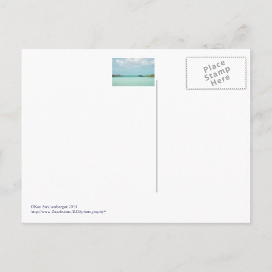 プロビデンシアレス/タークス&カイコス諸島はがき ポストカード (裏面)