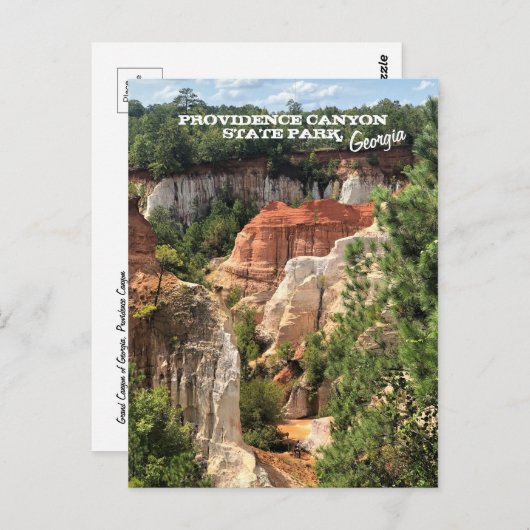 プロビデンスキャニオン州パークジョージア ポストカード (正面/裏面)