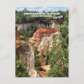 プロビデンスキャニオン州パークジョージア ポストカード (正面)