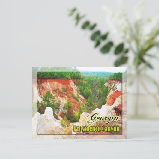 プロビデンスキャニオン州パークジョージア ポストカード (スタンド正面)
