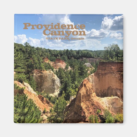 プロビデンスキャニオン州パークジョージア マグネット (正面)