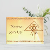 プロビデンスストーンの目 招待状 (スタンド正面)