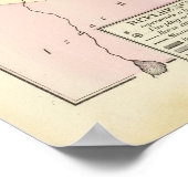 プロビデンスロードアイランドの地図 ポスター (角)