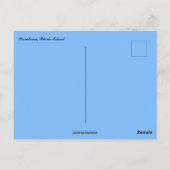 プロビデンスロードアイランドウォーターフロント ポストカード (裏面)