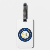 プロビデンスロードアイランド ラゲッジタグ (裏面縦)