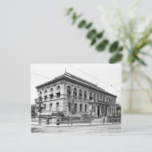 プロビデンス公共図書館、1906年 ポストカード (スタンド正面)