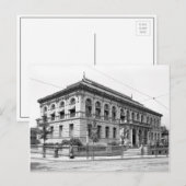 プロビデンス公共図書館、1906年 ポストカード (正面/裏面)