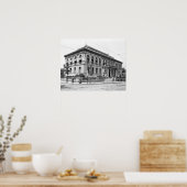 プロビデンス公共図書館, 1906.ヴィンテージ写真 ポスター (キッチン)