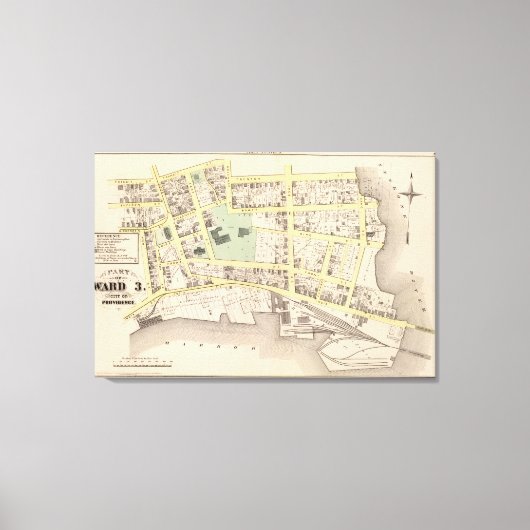 プロビデンス矯正学校ホーム キャンバスプリント (正面)