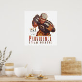 プロビデンス蒸気ローラー ポスター (キッチン)