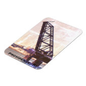 プロビデンス、ロードアイランド'スタック橋' マグネット (左側)