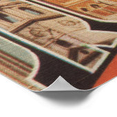 プロビデンス、ロードアイランド – ラージレターシーン2 ポスター (角)