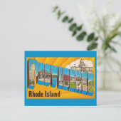 プロビデンス RI 挨拶 ポストカード (スタンド正面)