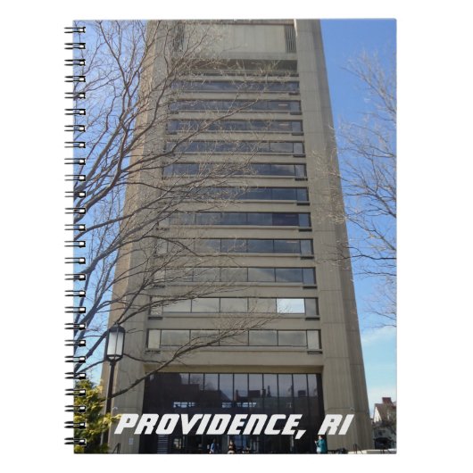 プロビデンス、RI Brutalist Architecture ノートブック (正面)