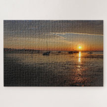 プロビンタウンの夕日。