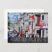 プロビンタウンマサチューセッツ ポストカード (正面/裏面)