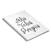 プロピウス環形 ノートブック (右側)