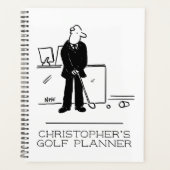 プロフおもしろいァイザーの漫画イラストレーション。 プランナー手帳 (正面)