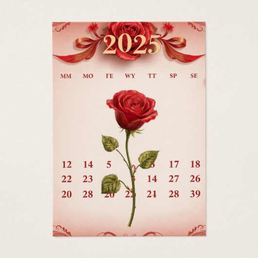 プロファイファッションドルカースタイリッシュドカードの新年度 (正面)