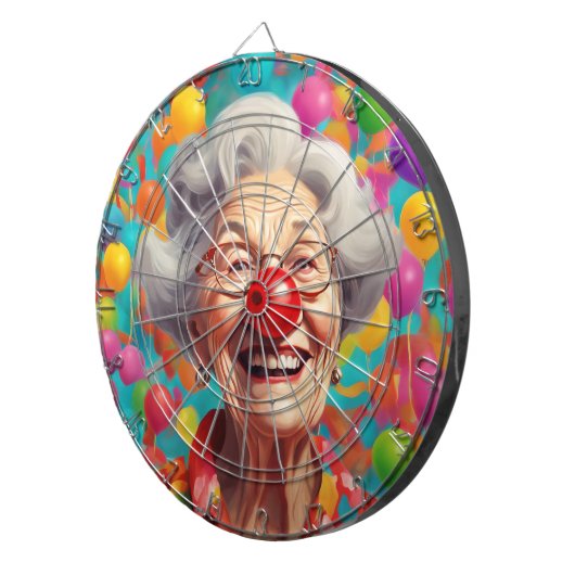 プロファイルされたインクダーツボード ダーツボード (正面右)