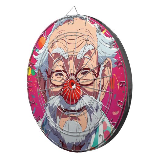 プロファイルされたインクダーツボード ダーツボード (正面右)