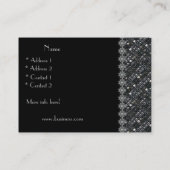 プロファイルカードのビジネスシークインレース(48-037) 名刺 (裏面)