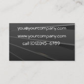 プロファイルカードテンプレート 名刺 (裏面)