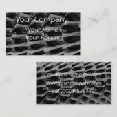 プロファイルカードテンプレート 名刺 (正面/裏面)