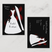 プロファイルカードブライダルドレスブティックビジネス2 名刺 (正面/裏面)