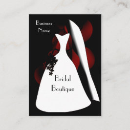 プロファイルカードブライダルドレスブティックビジネス2 名刺