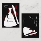 プロファイルカードブライダルドレスブティックビジネス2 名刺 (正面/裏面)