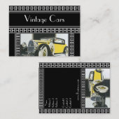 プロファイルカードヴィンテージカー 名刺 (正面/裏面)