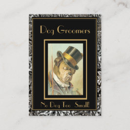 プロファイルカードヴィンテージドッグトリマー2フレーム 名刺
