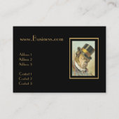 プロファイルカードヴィンテージドッグトリマー2 名刺 (裏面)