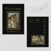 プロファイルカードヴィンテージドッグトリマー 名刺 (正面/裏面)