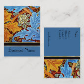 プロファイルカードヴィンテージプリントWilliam Morris 名刺 (正面/裏面)