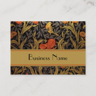 プロファイルカードヴィンテージプリントWilliam Morris 名刺