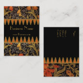 プロファイルカードヴィンテージプリントWilliam Morris 2 名刺