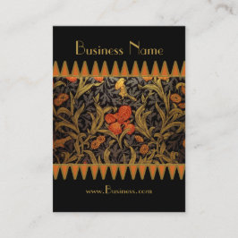 プロファイルカードヴィンテージプリントWilliam Morris 3 名刺