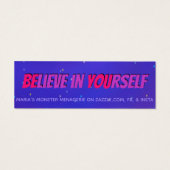 プロファイルカード (裏面)