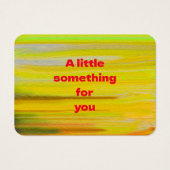 プロファイ芸術的ルギフトラベル (正面)