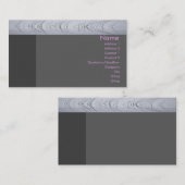 プロファイ静かルカード 名刺 (正面/裏面)