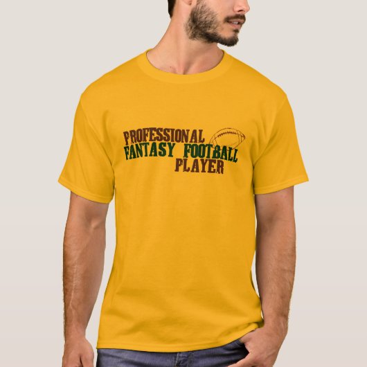プロファンタジーのフットボール選手 Tシャツ (正面)