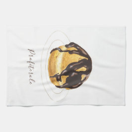 プロフィテロールの水色 キッチンタオル