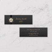 プロフィーエレガントル平文 スキニー名刺 (正面/裏面)