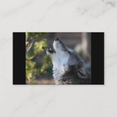プロフィールか名刺、オオカミ 名刺 (裏面)