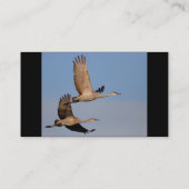 プロフィールか名刺、クレーンカップル 名刺 (裏面)