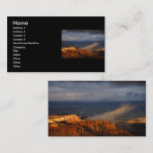 プロフィールか名刺、景色 名刺 (正面/裏面)